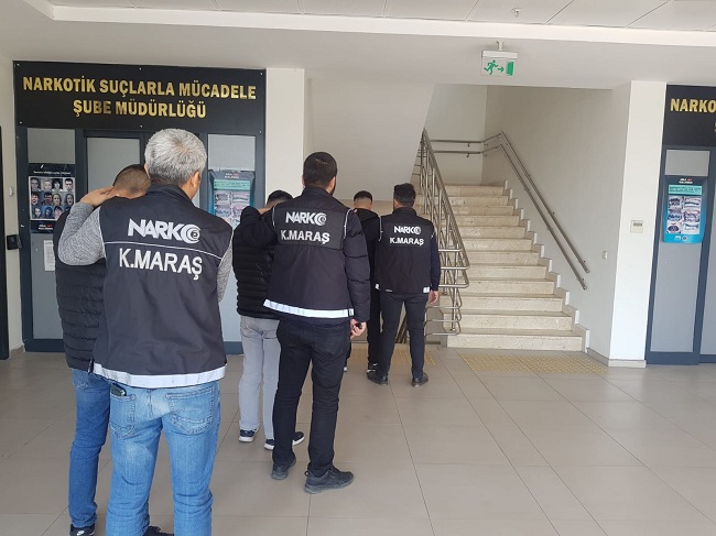 Kahramanmaraş’ta Uyuşturucu Operasyonu: 4 Kişi Gözaltında